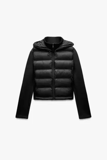 ZARA 네오프렌풍 퀼팅 자켓 S