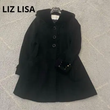 LIZ LISA 롱 코트 A라인 헤이세이 레트로 y2k 퍼