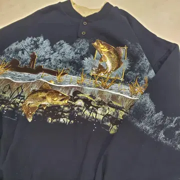 미국제 올 패턴 맨투맨 애니멀 맨투맨 XXL 사이즈