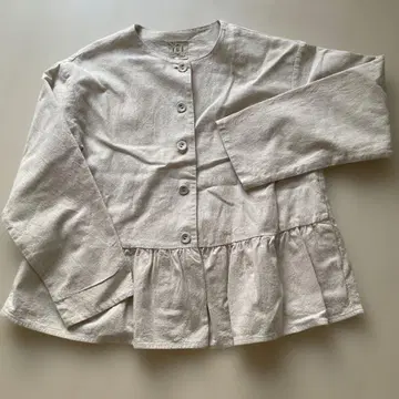 사만사 모스모스 린넨풍 라이트 그레이 셔츠 (긴팔)