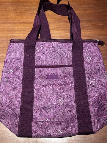 ETRO 에트로 토트백 퍼플 보라색 페이즐리 무늬