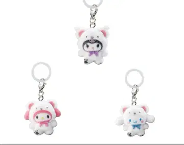 산리오 포근포근 스노우 표시 액세서리 시나몬 쿠로미 마이멜로디