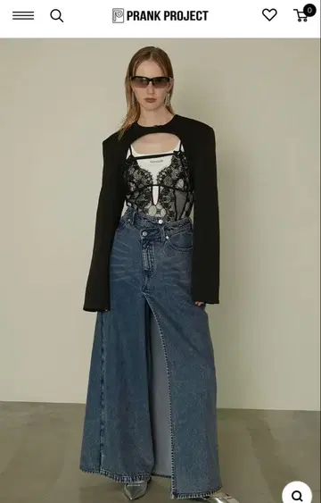 PRANK PROJECT Twisted Layered Denim 36