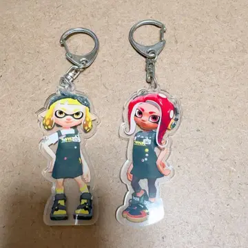 스플래툰2 타워 레코드 아크릴 키링