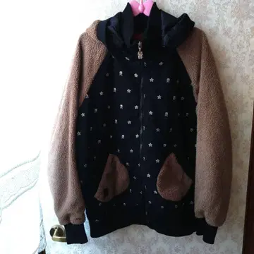 새상품급 드럭 스토어즈 블루종 후드 탈부착 가능