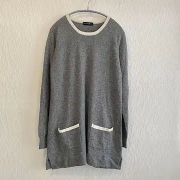 타카시마야 캐시미어 100% 니트 롱 기장 M