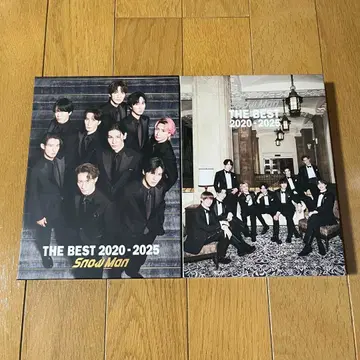 SnowMan THE BEST 2020-2025 앨범 초회 AB DVD