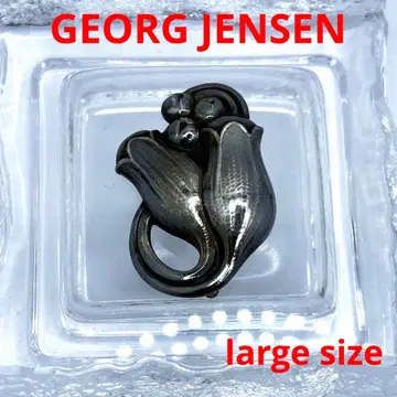 GEORG JENSEN 브로치 플라워 100B