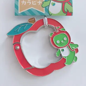 아루쿠마 나가노 한정판 카라비너 사과 캐릭터 사과 나가노현