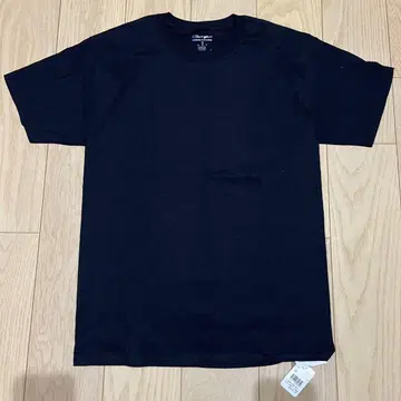새상품 Champion 챔피온 블랙 T셔츠 남성용 M