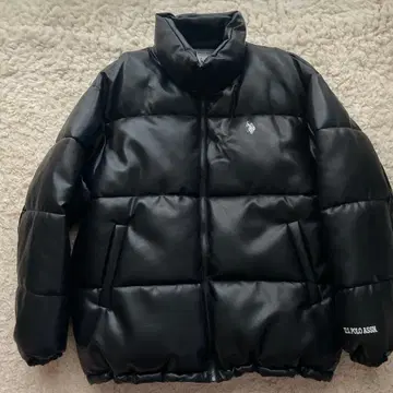 U.S. POLO ASSN. 블랙 다운 자켓 M