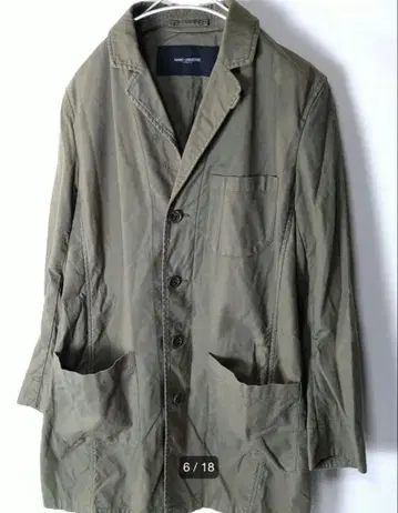 나노 유니버스 밀리터리 코튼 체스터 코트