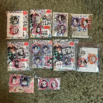 귀멸의 칼날 이어지는 아크릴 퍼즐 세트