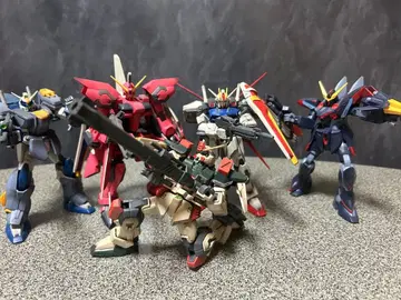[완성품] HG 건담 seed 5기 일괄