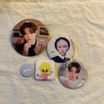 스키즈 필릭스 캔 배지 세트