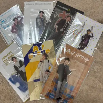 A! group 마사카도 요시노리 아크릴 스탠드 아크릴 키링 세트