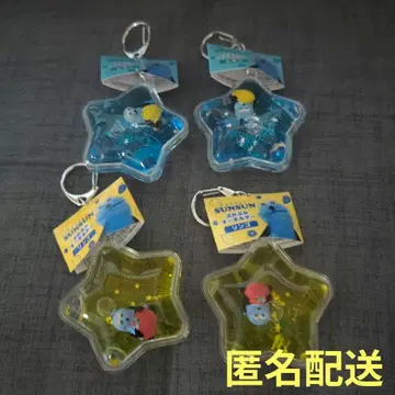 퍼펫 스 푸카푸카 키링 4개 세트