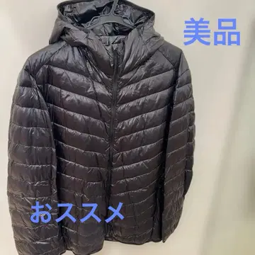 UNIQLO 블랙 퀼팅 다운 자켓 XL
