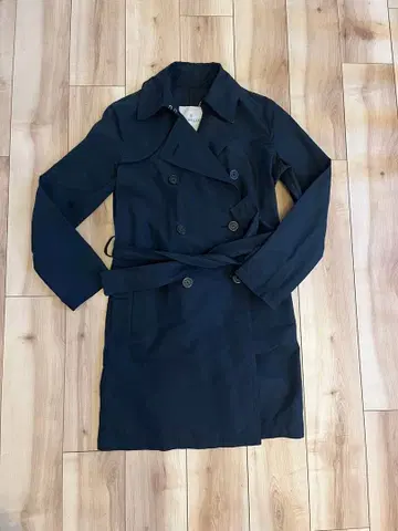 MONCLER 네이비 트렌치코트