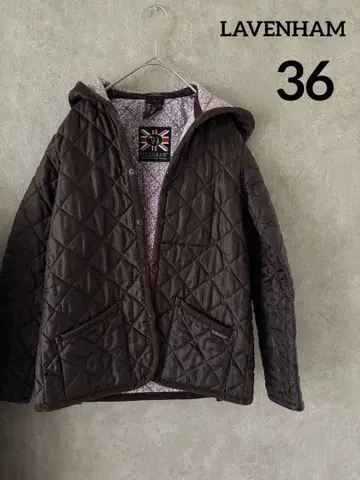 라벤햄 LIBERTY 퀼팅 자켓 안감 올 패턴 잉글랜드 36