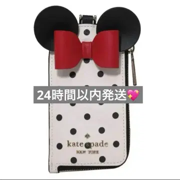 [ 새상품 ] kate spade 미니 카드 케이스 디즈니 패스 케이스