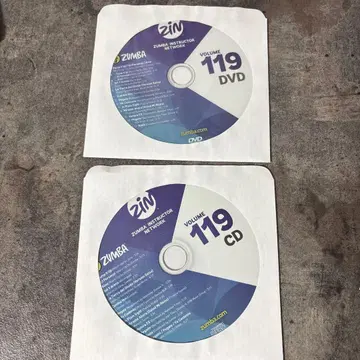 Zumba 119 DVD & CD 세트