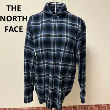 THE NORTH FACE 남성용 플란넬 셔츠 네이비 체크
