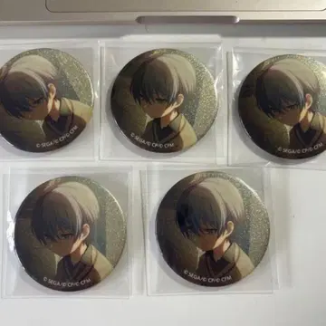 프로세카 아오야기 토우야 4a 그리 캔뱃지 6개