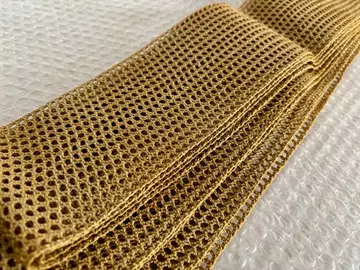 남자 오비 얇은 비단 무지 남성용 오비 비와 브라운 술 달린