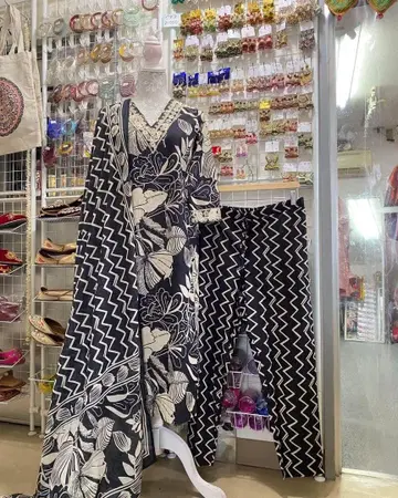 쿠르타, 팬츠와 숄 (3세트)