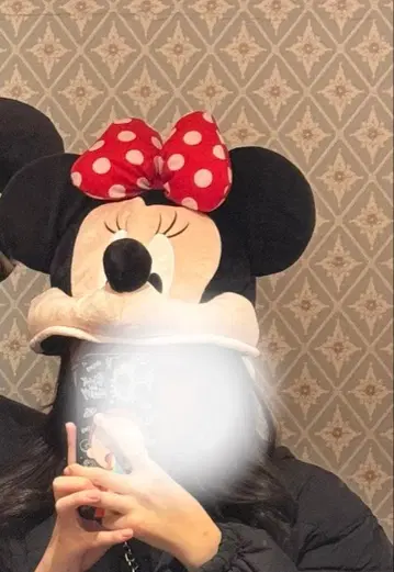 미키 미니 캐릭터 모자