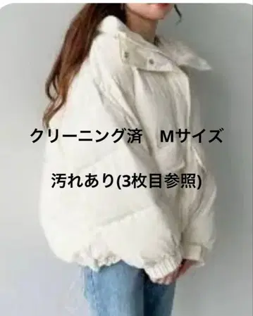 COCODEAL 코코딜 볼륨 코듀로이 다운 자켓