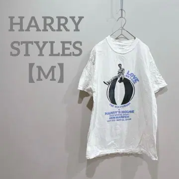 한정품 HARRY STYLES [ M ] 반팔 티셔츠 프린트 화이트