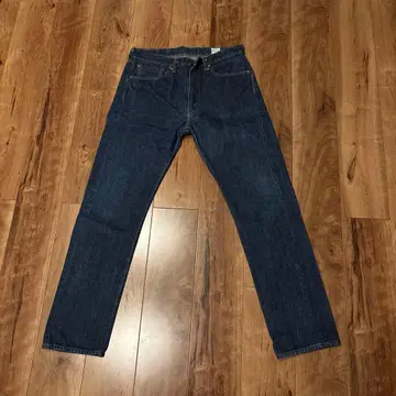 orSlow Lot 107 스트레이트 데님 다크 블루