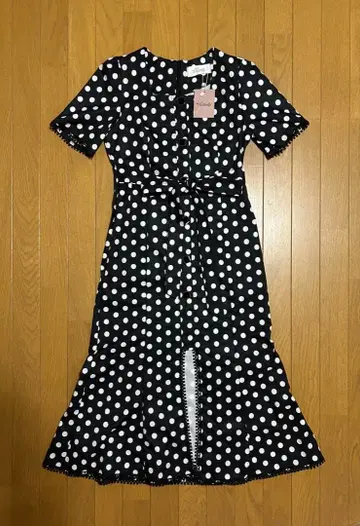 랜디 물방울 패턴 원피스