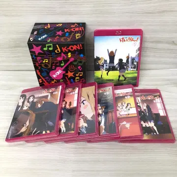 케이온! Blu-ray 최초 한정판 BOX 포함 전 7권 세트