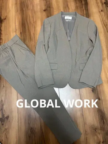 착용 2회 글로벌 워크 자켓 & 팬츠