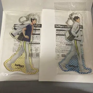 하이큐 아크릴 [등교] 키링 목토 아카아시 Extra Ver.