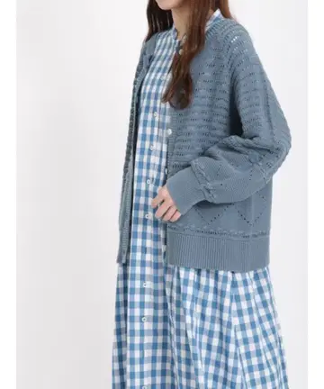 [ 11/9까지 한정판 판매 ] 시스루 니트 가디건