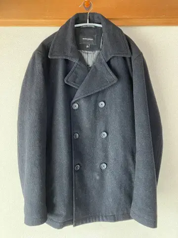 남성용 BANANA REPUBLIC 피 코트 L