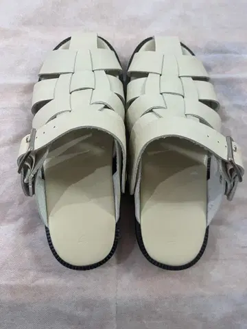 HEP DRV 헵 드라이빙 샌들 24cm M 사이즈 아이보리