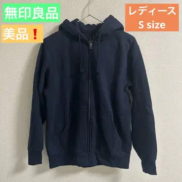 무인양품 여성용 후드티 S 사이즈 네이비