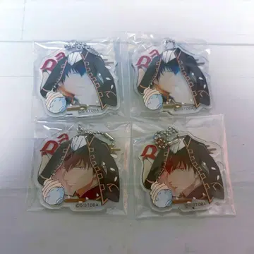 은혼 데코 프레 아크릴 키링 히지카타 토시로 4세트