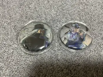 명탐정 코난 진 중국 한정판 캔뱃지 흑철의 어영