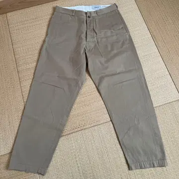 YAECA 치노 팬츠 와이드 테이퍼드