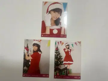 노기자카46 니시노 나나세 생사진 컴프 세트 2015 christmas