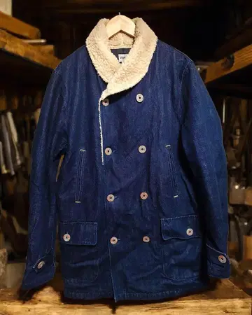 ETERNAL 이터널 비추쿠라시키 공방 보아 데님 피코트