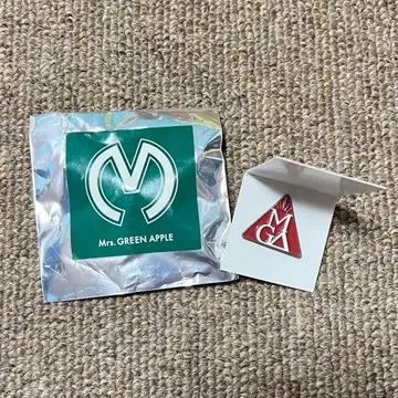 Mrs.GREENAPPLE 에덴의 동산 핀 배지