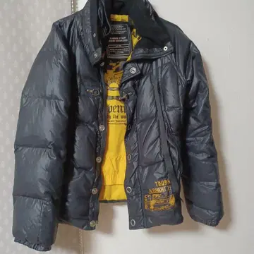 TOUGHJeanSmith 다운 블랙 캐주얼