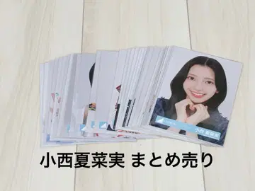 히나타자카46 브로마이드 코니시 나나미 묶음 판매 약 40장